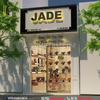 Thiết kế nội thất cửa hàng vàng bạc đá quý JADE - Anh Hải - Hà Nội